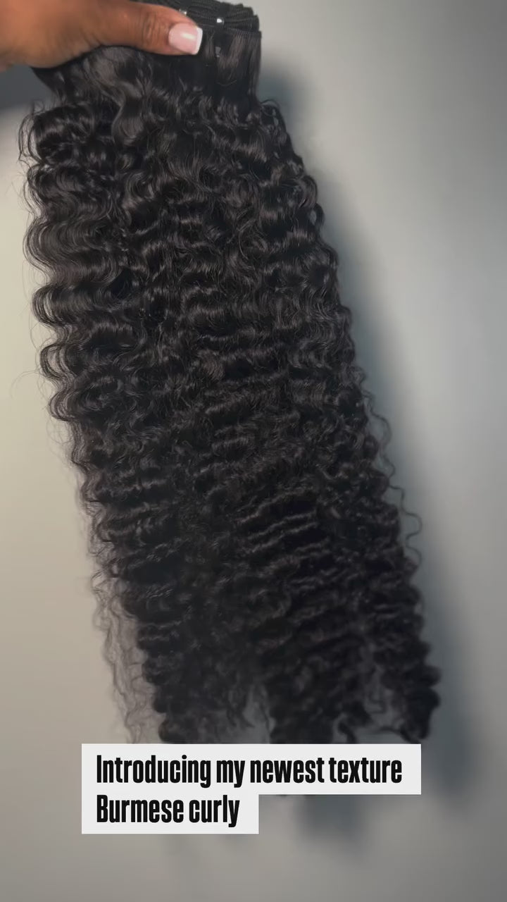 Burmese Curly Raw Extensionz
